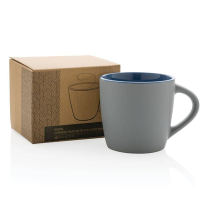 Kubek ceramiczny 300 ml P434.005 Szary