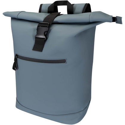 Resi Plus plecak na 15-calowego laptopa o pojemności 18 l z recyklingu, z certyfikatem GRS i zwijaną górną częścią