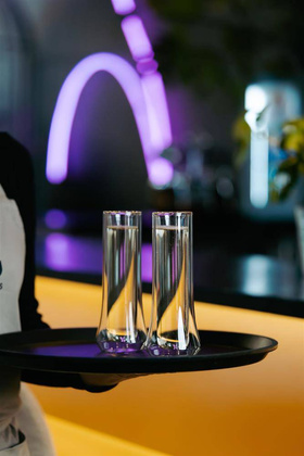 Komplet 2 kieliszków do szampana z podwójną ścianką Soho 140 ml 8906