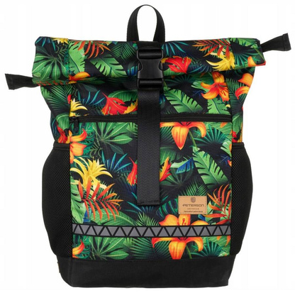 Pojemny, duży plecak damski z poliestru — Peterson