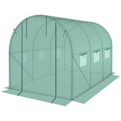 Szklarnia tunel ogrodowy PE 300x200x200cm zielony
