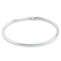 MINET Nowoczesna bransoletka z białego złota Au 585/1000 2,30g