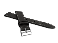 LAVVU Naturalnie barwiony czarny pasek Nature ze skóry Top Grain - 18