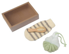 Zestaw wellness SHORT WAVE Brązowy