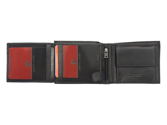 Portfel męski skórzany PIERRE CARDIN TILAK09 325 Czarny