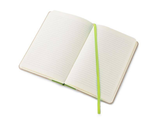 Notes KLAPP zawiera 96 kartek w linie Zielony