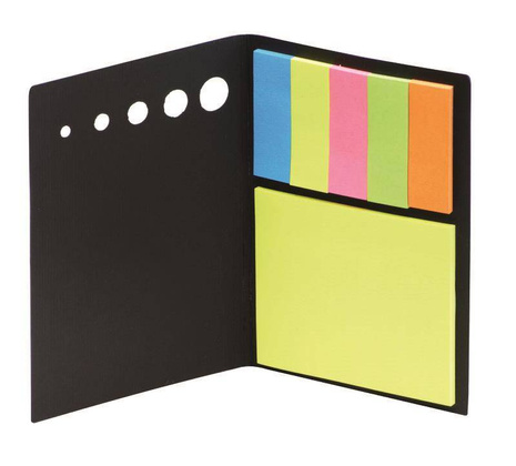 Karteczki samoprzylepne CLASS 17129 Czarne 