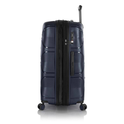Heys Milos duża granatowa walizka na kółkach 76 cm