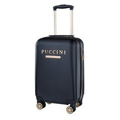Mała kabinowa walizka PUCCINI LOS ANGELES ABS017C 1 Czarna