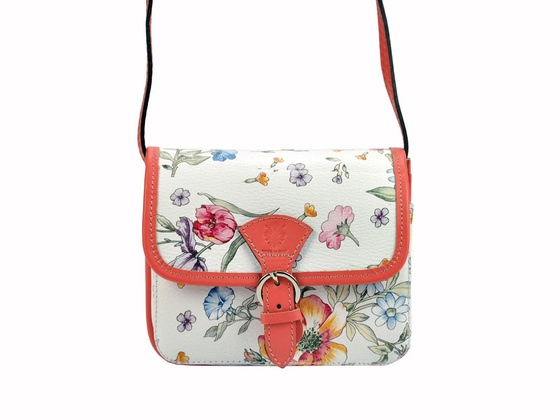 Torebka damska skórzana KEMER 112 FL Granatowy