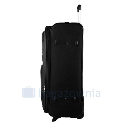 Duża walizka WINGS 6802 L Czarna