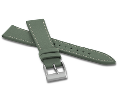 LAVVU Zielony wodoodporny pasek DAVINCI z luksusowej skóry Top Grain - 18