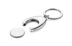 Brelok 2 w 1 TOKEN 17883 Srebrny