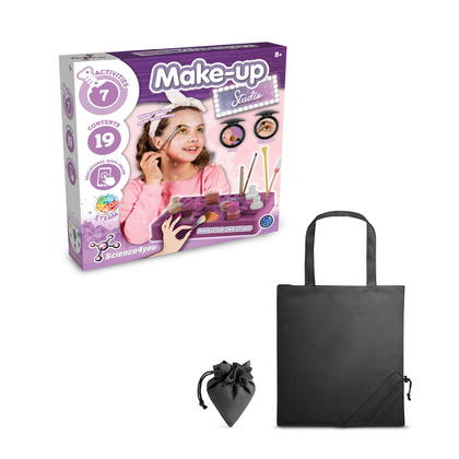 Makeup Studio Kit II. Gra edukacyjna dostarczany ze składaną torbą prezentową