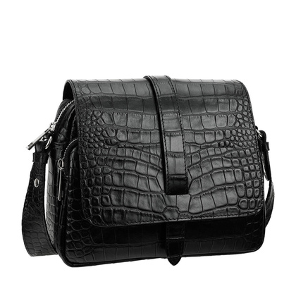 Stylowa torebka skórzana Canaletto z wzorem krokodyla – ponadczasowa elegancja i funkcjonalność TD690