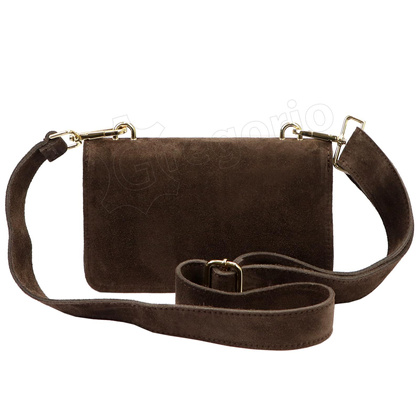 TOREBKA ZAMSZ NATURALNY 24-077 Ciemny brąz