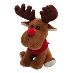 Maskotka Happy Reindeer Brązowy