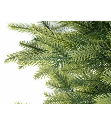 Choinka sztuczna PE10 180 cm FULL PE zielona jasne końcówki z metalowym stojakiem