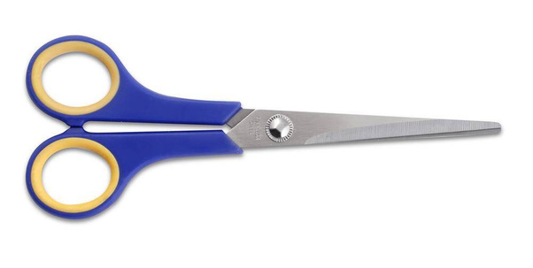 Nożyczki uniwersalne niebieskie 17 cm 4007 6,5&quot;