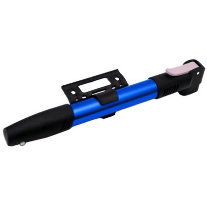 POMPKA ROWEROWA MINI ALU XQMAX  NIEBIESKA
