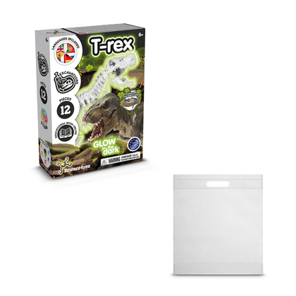 Fossil Excavation Kit IV. Gra edukacyjna dostarczany z torebką prezentową z włókniny