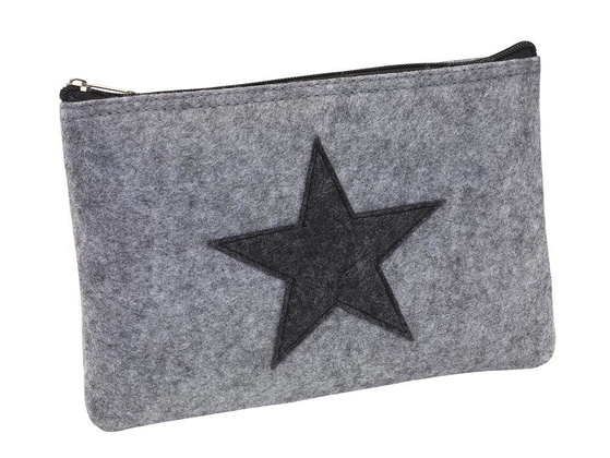 Filcowa torebka-organizer STAR DUST, szary