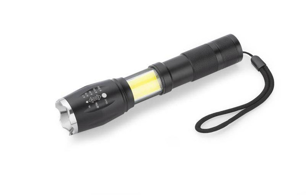 Latarka COB TORCO 29158-02 Czarna