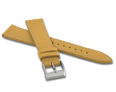 LAVVU Ochrowy wodoodporny pasek DAVINCI z luksusowej skóry Top Grain - 22