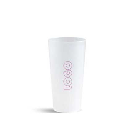 Kubek PP wielokrotnego użytku o pojemności 400ml / PPCup40