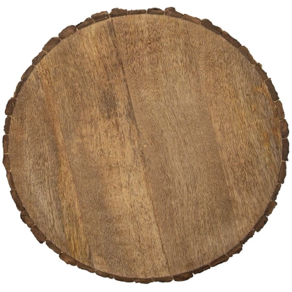 Podkładka drewniana podstawka krążek drewniany deska do serwowania plaster drewna 39 cm