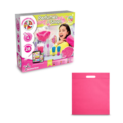 Perfume & Soap Factory Kit IV. Gra edukacyjna dostarczany z torebką prezentową z włókniny