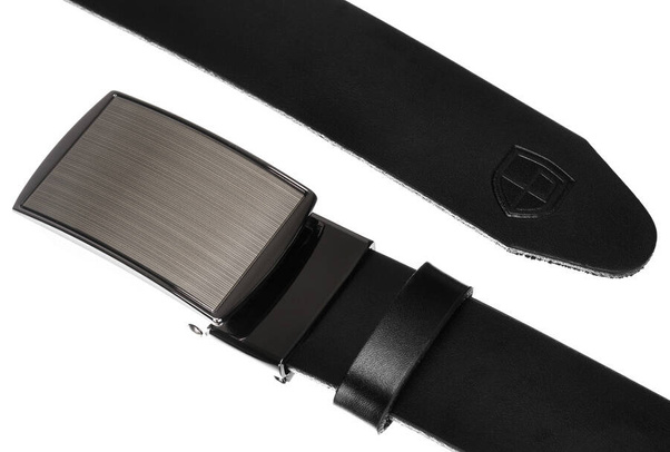 Automatyczny pasek meski ze skory naturalnej