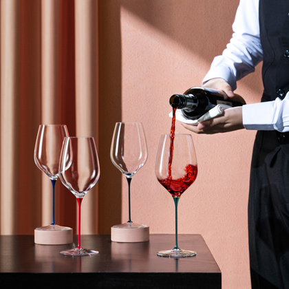 Kieliszek do wina Lava Glass zielony