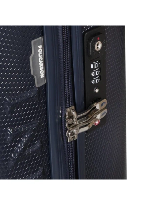 Mała kabinowa walizka PUCCINI PANAMA PC029C 7A Granatowa