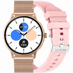 SMARTWATCH UNISEX GRAVITY GT12-3 - ROZMOWY BLUETOOTH, DODATKOWY PASEK (sg035c)