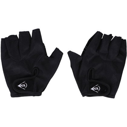 RĘKAWICZKI ROWEROWE DUNLOP SENIOR R.XL - CZARNY