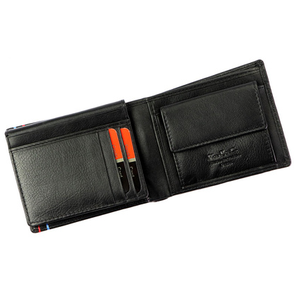 PORTFEL SKÓRZANY Pierre Cardin YS606 8825 czarny