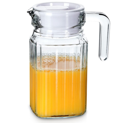 Dzbanek z pokrywką szklany 650 ml