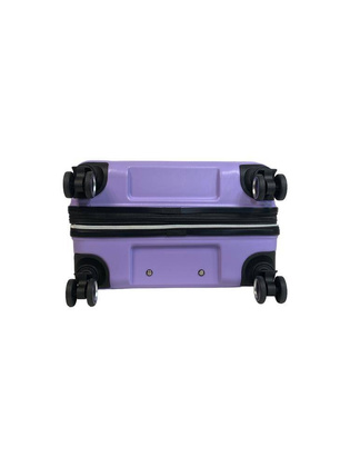 LYS Paris Hawana Średnia twarda fioletowa walizka na kółkach 66 cm