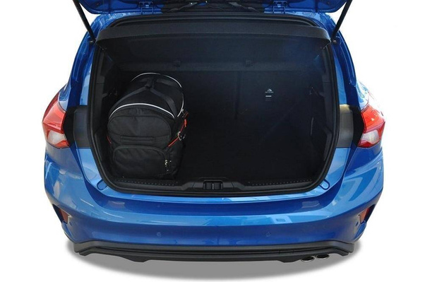 FORD FOCUS HATCHBACK 2018+ TORBY DO BAGAŻNIKA 4 SZT KJUST
