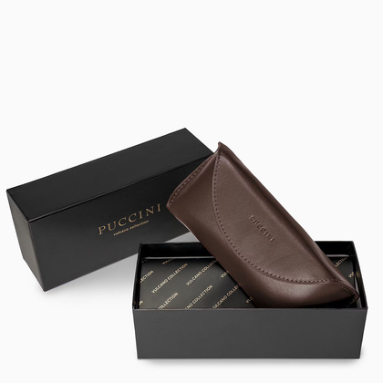 Etui na okulary PUCCINI VULCANO VC92508 2 Brązowe