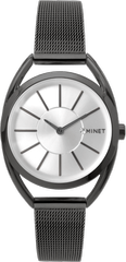 MINET Czarny zegarek damski ICON GREY