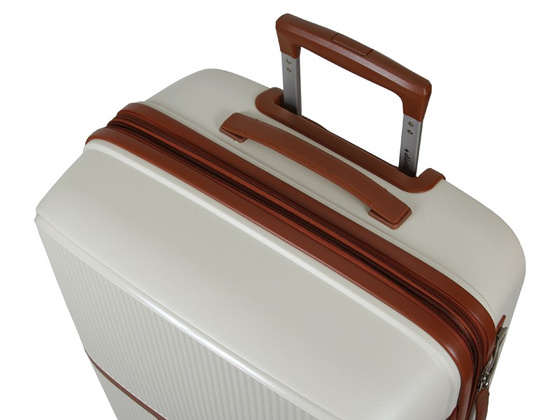 Walizka DIELLE 180 4k 66 cm średnia panna PP z poszerzeniem