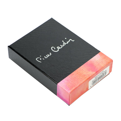 Nieduży skórzany portfel damski Pierre Cardin