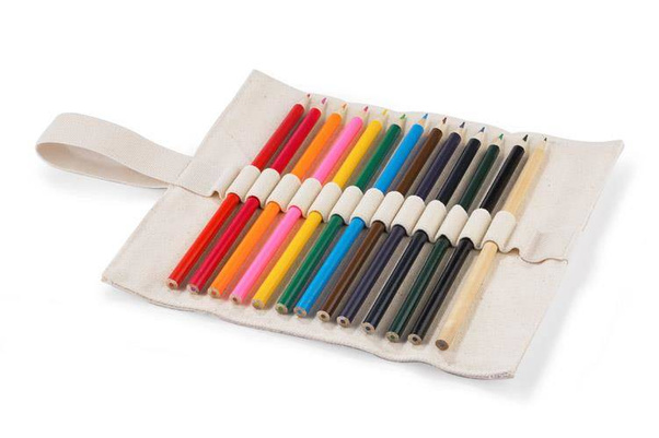 Zestaw kredek w etui LABI 19807 Beżowy