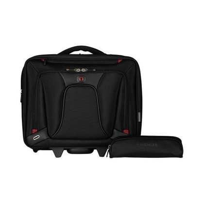 Pilotka z miejscem na laptop 16" WENGER Transfer, Czarna