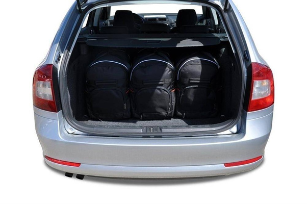 SKODA OCTAVIA KOMBI 2004-2013 TORBY DO BAGAŻNIKA 5 SZT KJUST