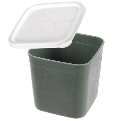 Pojemnik na żywność z pokrywką zielony 380 ml