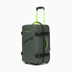 Mała kabinowa walizka / Plecak PUCCINI COLORADO EM50249C 5D Zielona