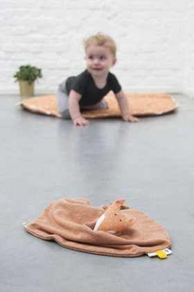 Mr.Fox  Baby comforter UPOMINKARNIA